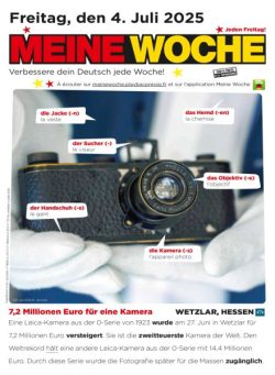 Meine Woche – 3 Juli 2025