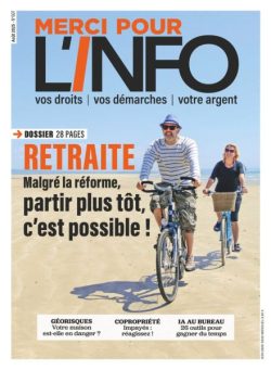 Merci Pour L’info – Aout 2025