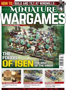 Miniature Wargames – August 2025