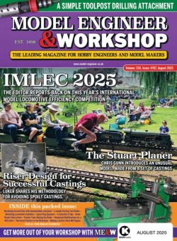 Model Engineer & Workshop – August 2025