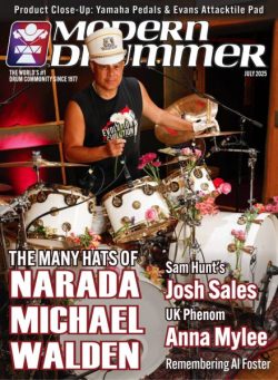 Modern Drummer Magazine – July 2025