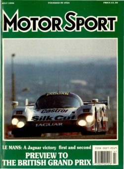 Motor Sport Magazine – July 1990