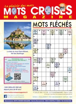 Mots Croises Magazine – 17 Juillet 2025