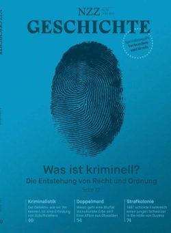 NZZ Geschichte – Juli 2025