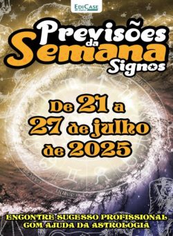 Previsoes da Semana – 21 Julho 2025