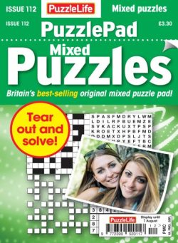 PuzzleLife PuzzlePad Puzzles – July 2025