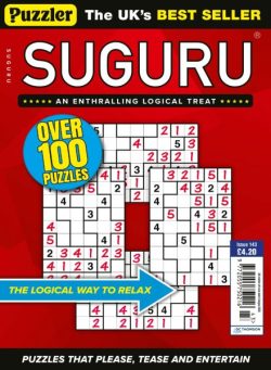 Puzzler Suguru – Issue 143 2025
