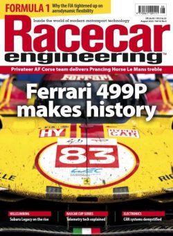 Racecar Engineering – August 2025
