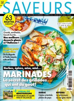 Saveurs France – Juillet-Aout 2025