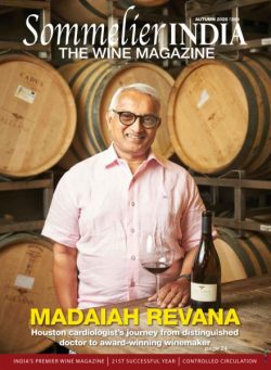 Sommelier India – July-September Autumn 2025