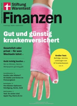 Stiftung Warentest Finanzen – August 2025