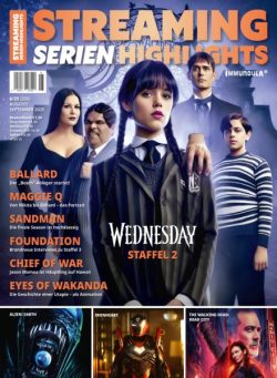 Streaming Serien Highlights – August-September 2025