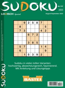Sudoku Logisch Spezial – N 117 2025