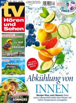 TV Horen und Sehen – 18 Juli 2025