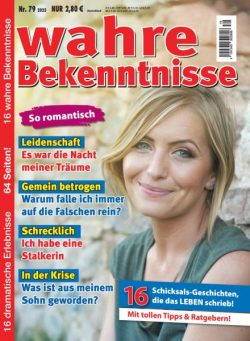 Wahre Bekenntnisse – Juli 2025