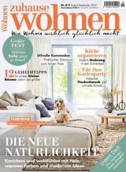 Zuhause Wohnen – August-September 2025