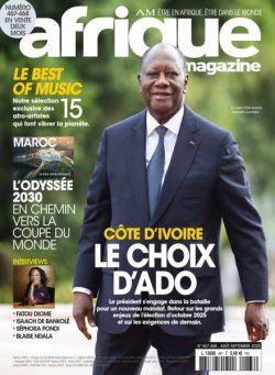 Afrique Magazine – Aout-Septembre 2025