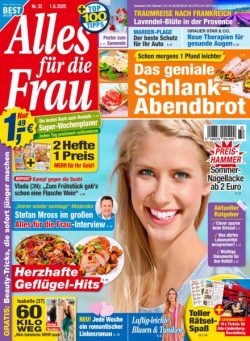 Alles fur die Frau – 1 August 2025