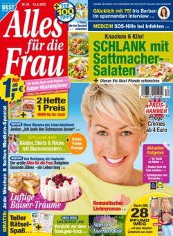 Alles fur die Frau – 15 August 2025