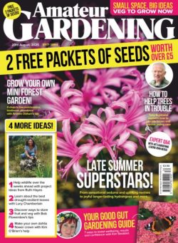 Amateur Gardening – 23 August 2025