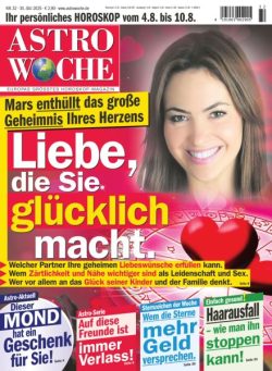 Astrowoche – 30 Juli 2025