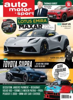 Auto Motor & Sport Sverige – 30 Juli 2025