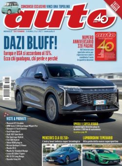 Auto – Settembre 2025