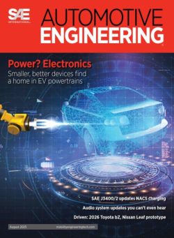 Automotive Engineering – August 2025