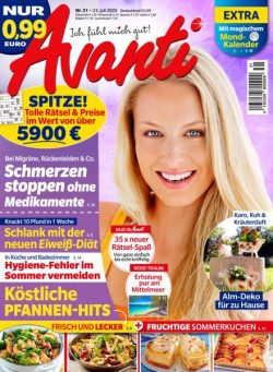 Avanti – 23 Juli 2025