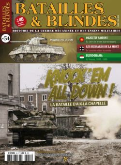 Batailles & Blindes – Avril-Mai 2013