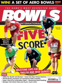 Bowls International – August 2025