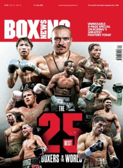 Boxing News – 31 July 2025