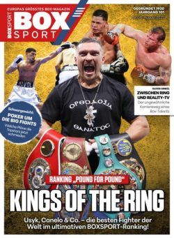 BoxSport – August 2025