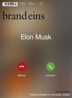 Brand Eins – Februar 2025