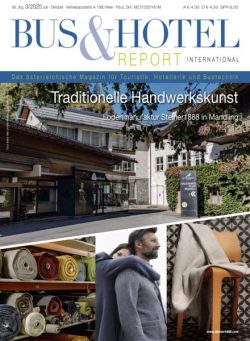 Bus & Hotelreport International – Juli-Oktober 2025