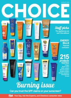 Choice Australia – August 2025
