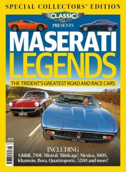 Classic & Sports Car Presents – Maserati Legends – July 2025