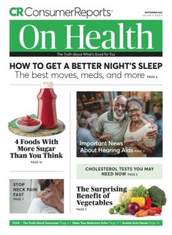 Consumer Reports on Health – September 2025