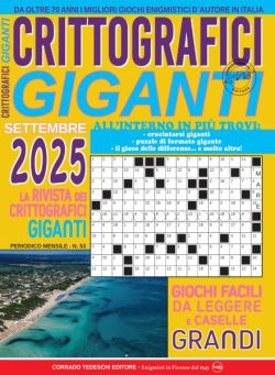 Crittografici Giganti – Settembre 2025