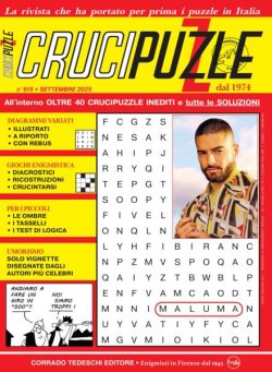 Crucipuzzle – Settembre 2025