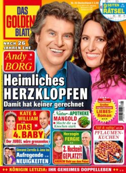 Das Goldene Blatt – 23 August 2025