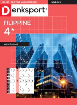 Denksport Filippine 4 Vakantieboek – 24 Juli 2025