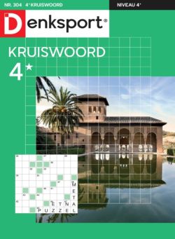 Denksport Kruiswoord 4 – 24 Juli 2025