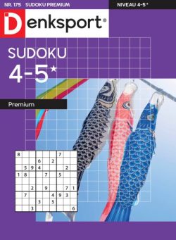 Denksport Sudoku 4-5 premium – 31 Juli 2025