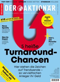 Der Aktionar – 01 August 2025