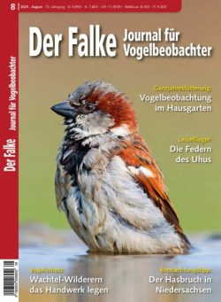 Der Falke Journal fur Vogelbeobachter – August 2025