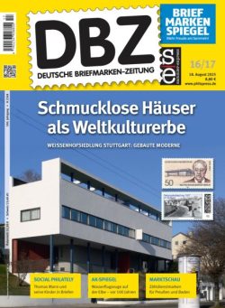 Deutsche Briefmarken-Zeitung – 18 August 2025