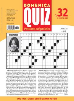 Domenica Quiz – 21 Agosto 2025