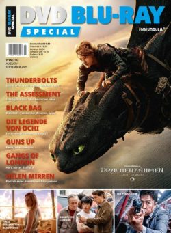 DVD Blu-Ray Special – August-September 2025