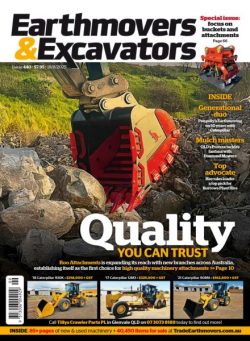 Earthmovers & Excavators – 17 August 2025